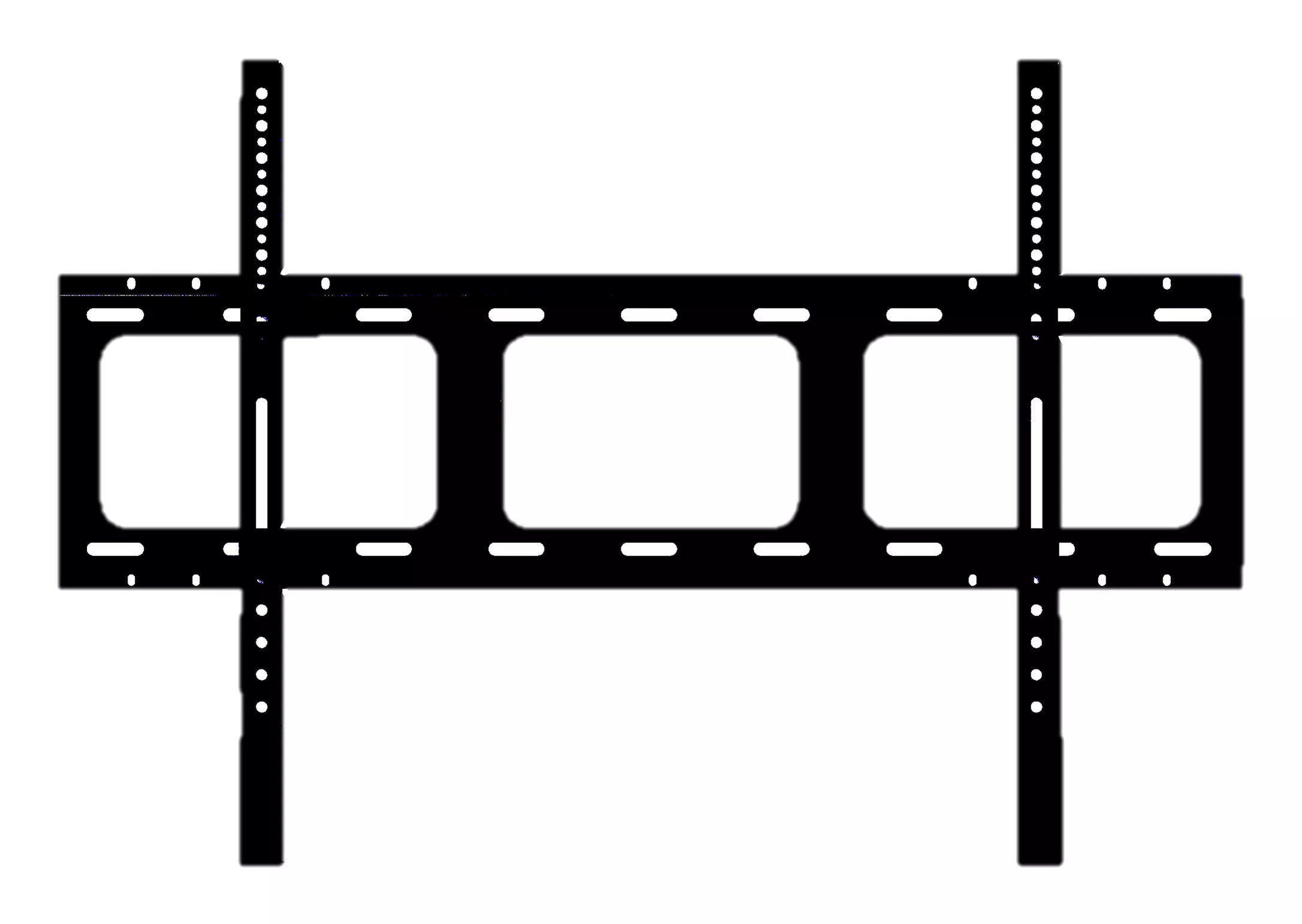 MB-WallStand-650W Wall stand for 65'' Meetingboard Pro