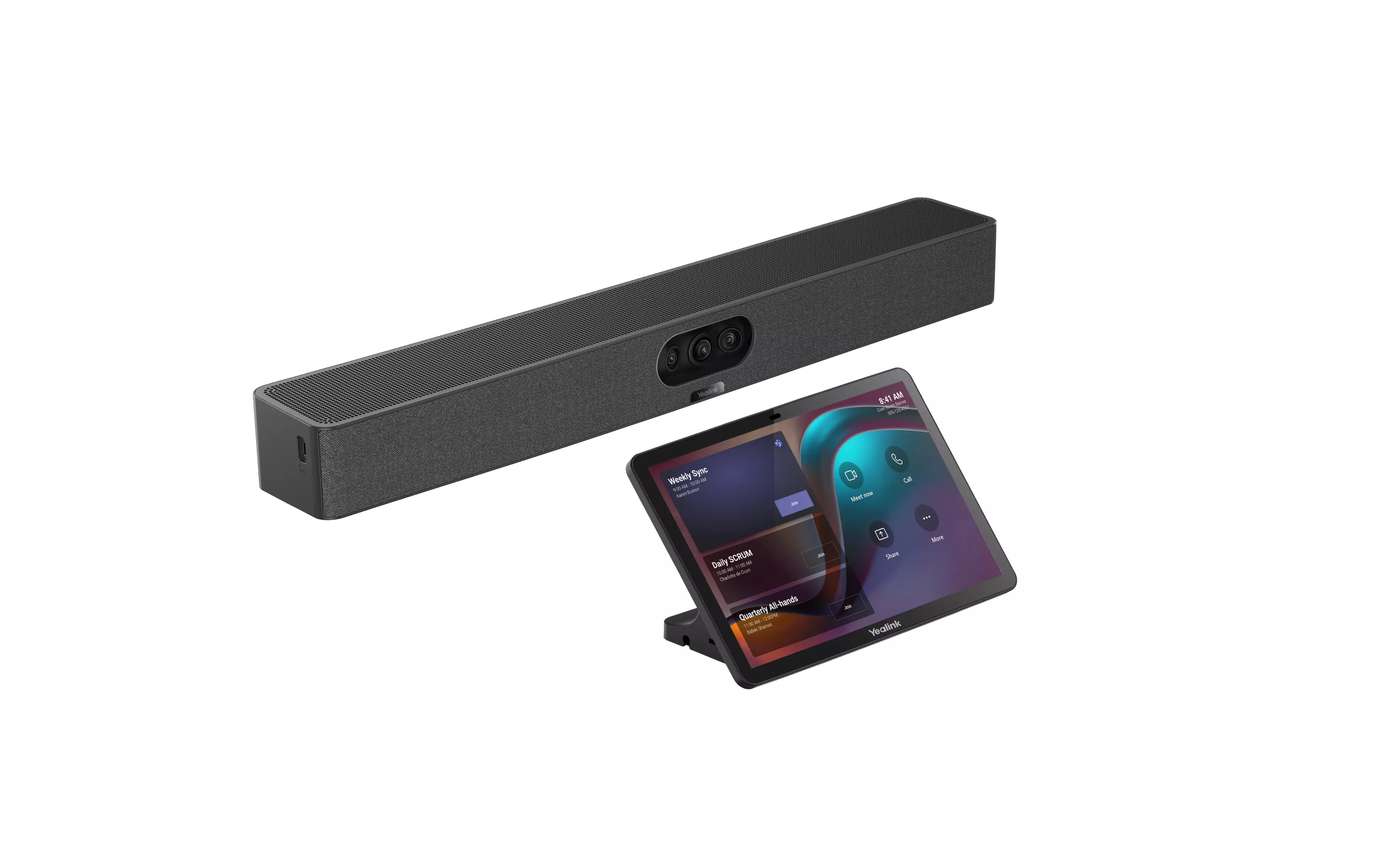 A25-031 Collaboration bar for Teams, Zoom & BYOD with CTP25 touch control