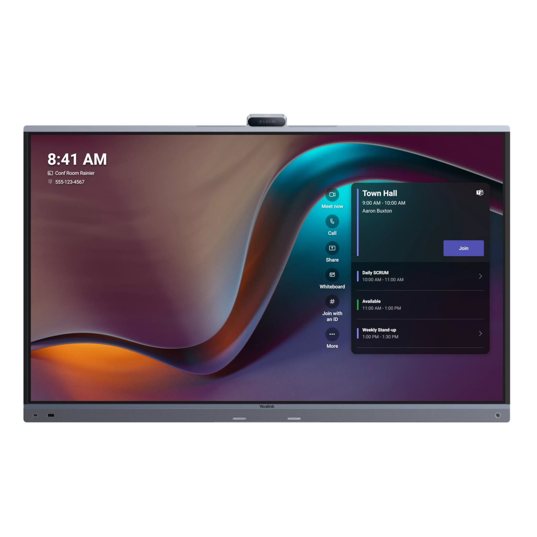 MB75Pro-A02 75'' Meetingboard Pro, silvergrey