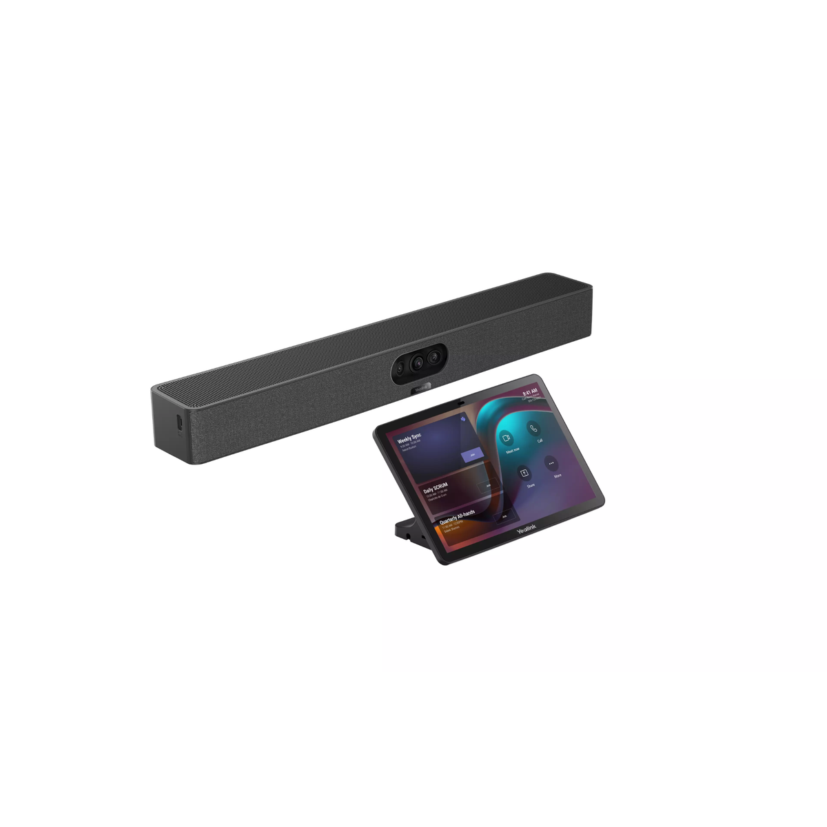 A25-031 Collaboration bar for Teams, Zoom & BYOD with CTP25 touch control